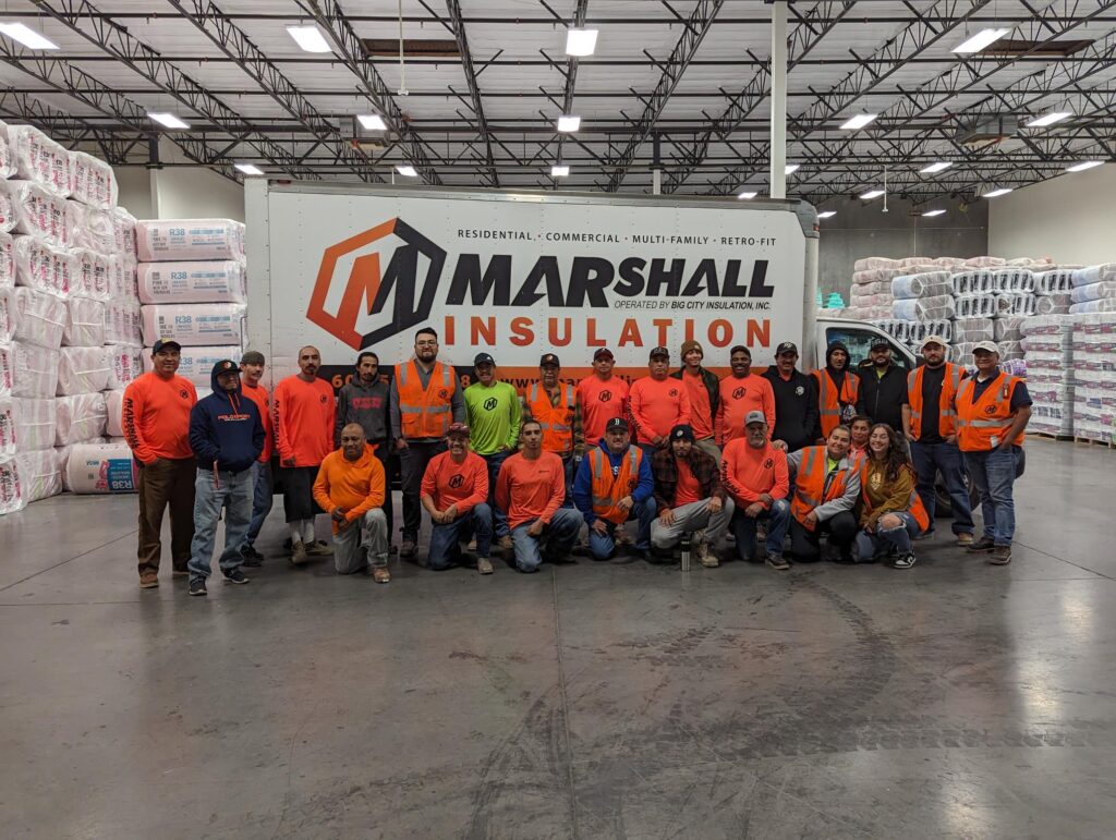 Marshall insulation team